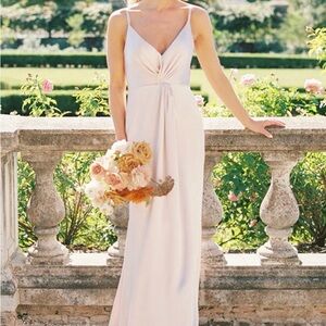 Revelry Giada Satin Dress